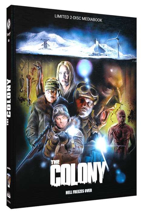 The Colony (Blu-ray &amp; DVD im Mediabook), 1 Blu-ray Disc und 1 DVD