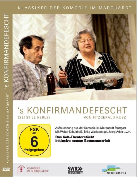 Komödie im Marquardt - 's Konfirmandefescht (Sei still Kerle), DVD