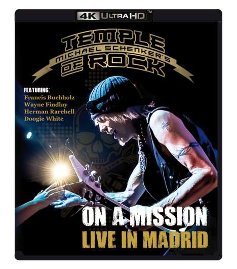 Michael Schenker: On A Mission - Live In Madrid (Ultra HD Blu-ray), Ultra HD Blu-ray