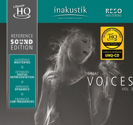 Reference Sound Edition: Great Voices Vol. 3 (UHQCD), CD