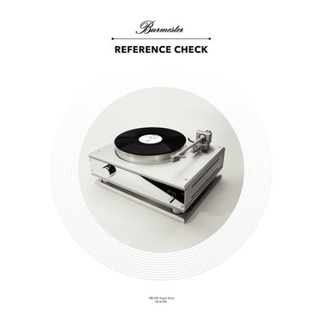 Burmester Reference Check (180g) (45 RPM), LP