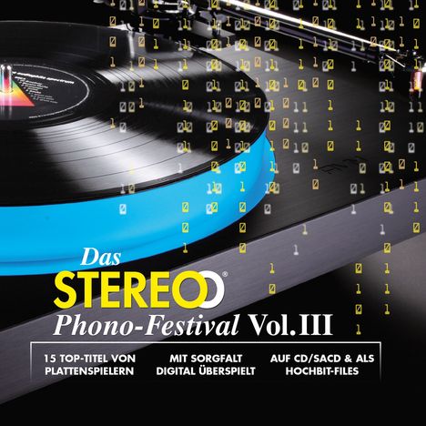 Das Stereo Phono-Festival Vol.III, 1 Super Audio CD und 1 DVD-ROM