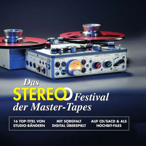 Das Stereo Festival der Master-Tapes (Hybrid-SACD), 1 Super Audio CD und 1 CD-ROM