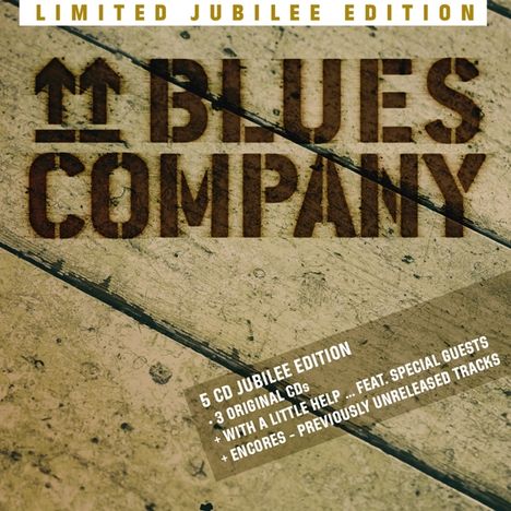 Blues Company: Jubilee Edition (Limited-Edition), 5 CDs