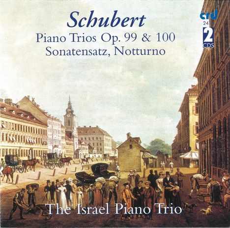 Franz Schubert (1797-1828): Klaviertrios Nr.1 &amp; 2, 2 CDs