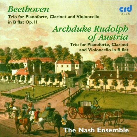 Rudolf Erzherzog von Österreich (1788-1831): Trio B-Dur für Klavier,Klarinette &amp; Cello, CD