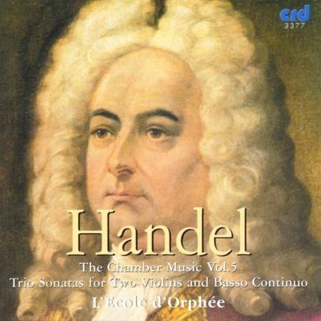 Georg Friedrich Händel (1685-1759): Kammermusik Vol.5, CD