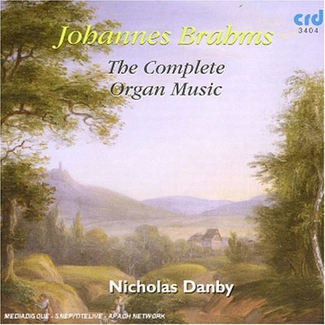 Johannes Brahms (1833-1897): Orgelwerke, CD