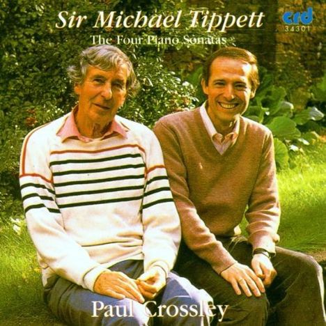 Michael Tippett (1905-1998): Klaviersonaten Nr.1-4, 2 CDs