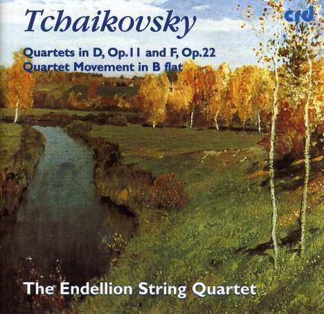 Peter Iljitsch Tschaikowsky (1840-1893): Streichquartette Nr.1 &amp; 2, CD