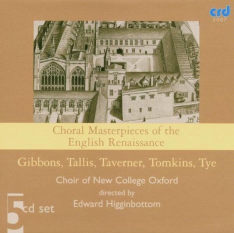 Choral Music from English Renaissance, 5 CDs