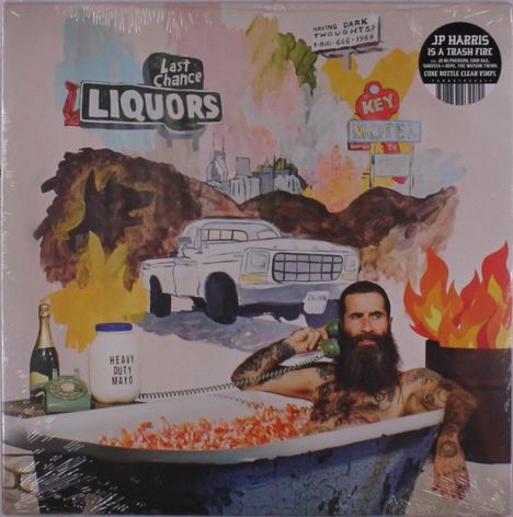 JP Harris: JP Harris Is A Trash Fire (Coke Bottle Clear Vinyl), LP