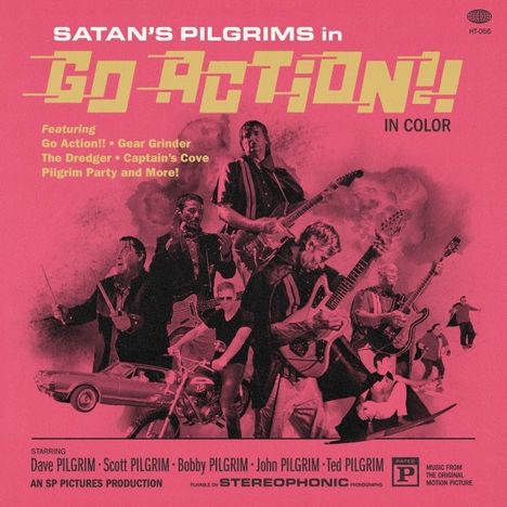 Satan's Pilgrims: Go Action! (Limited Edition) (Metallic Gold Vinyl), LP