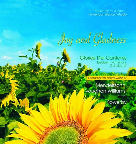 Gloriae Dei Cantores - Joya and Gladness, CD