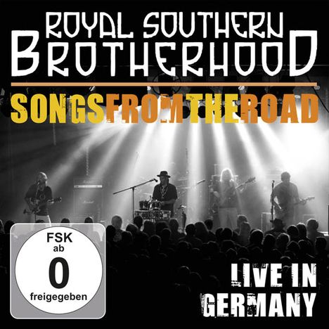 Royal Southern Brotherhood: Songs From The Road: Live In Germany 2012, 1 CD und 1 DVD