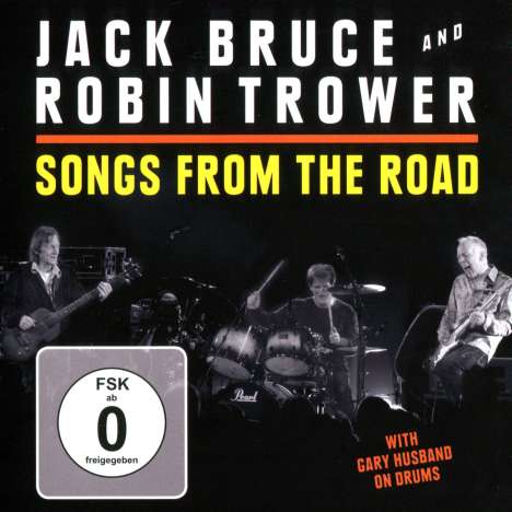 Jack Bruce &amp; Robin Trower: Songs From The Road, 1 CD und 1 DVD
