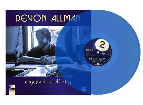 Devon Allman: Ragged &amp; Dirty (180g) (Limited Edition) (Blue Vinyl) (RSD 2024), LP