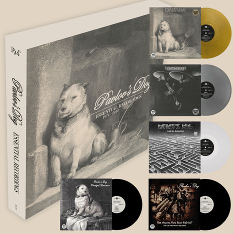 Pavlov's Dog: Essential Recordings 1974 - 2018 (Gold/Silver/Clear/Black Vinyl), 5 LPs