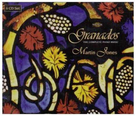Enrique Granados (1867-1916): Sämtliche Klavierwerke, 6 CDs