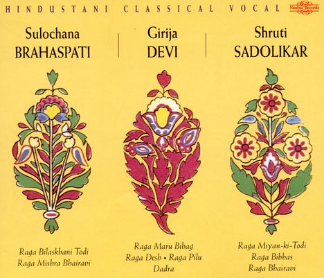 Indische klassische Musik, 3 CDs