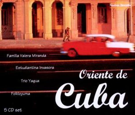 Oriente De Cuba, 5 CDs