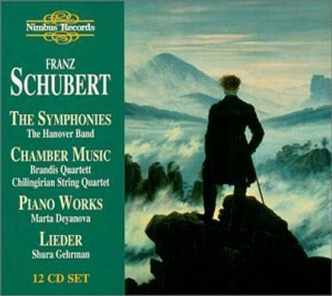 Franz Schubert (1797-1828): Symphonien Nr.1-9, 12 CDs