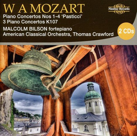Wolfgang Amadeus Mozart (1756-1791): Klavierkonzerte Nr.1-4, 2 CDs