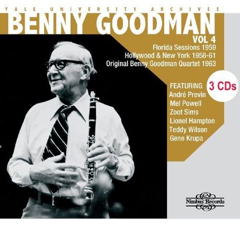 Benny Goodman (1909-1986): Yale University Archive, 3 CDs