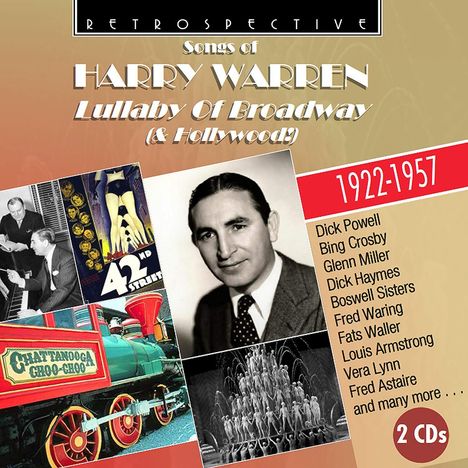 Songs Of Harry Warden: Lullaby Of Broadway (& Hollywood!), 2 CDs