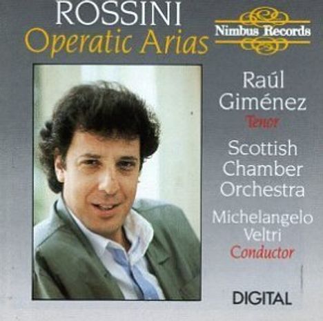 Raul Gimenez singt Rossini-Arien, CD