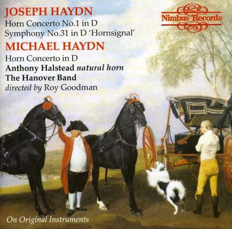 Michael Haydn (1737-1806): Concertino für Horn &amp; Orchester D-Dur, CD