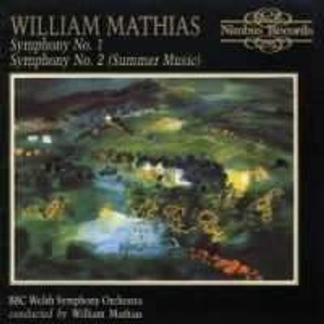 William Mathias (1934-1992): Symphonien Nr.1 &amp; 2, CD