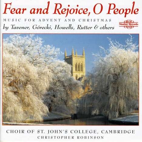 St.John's College Choir Cambridge - Fear &amp; Rejoice, CD