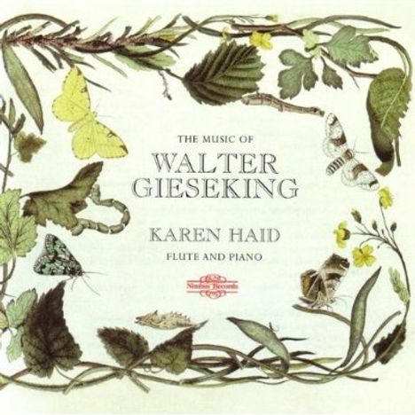 Walter Gieseking (1895-1956): Werke für Flöte &amp; Klavier, CD