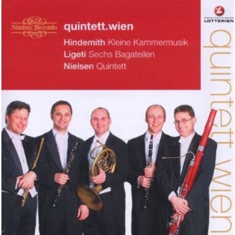 Carl Nielsen (1865-1931): Bläserquintett op.43, CD