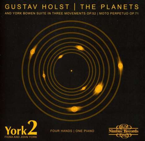 Gustav Holst (1874-1934): The Planets op.32 für Klavier 4-händig, CD