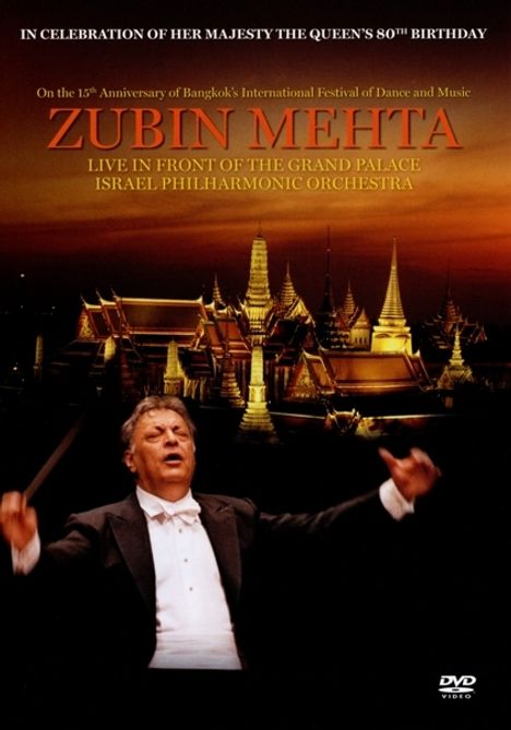 Zubin Mehta Live in Front Of The Grand Palace, DVD