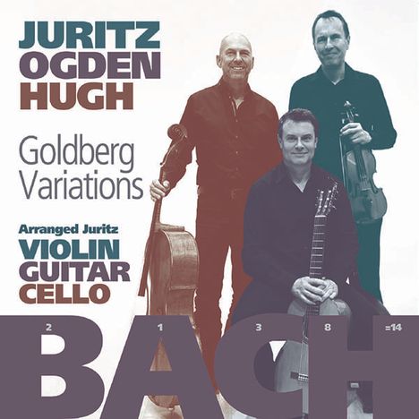 Johann Sebastian Bach (1685-1750): Goldberg-Variationen BWV 988 für Violine,Gitarre,Cello, CD