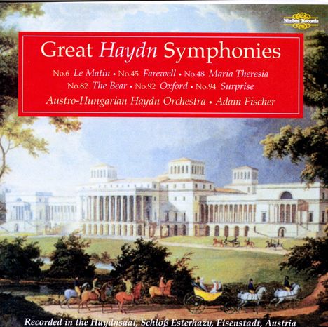 Joseph Haydn (1732-1809): Symphonien Nr.6,45,48,82,92,94, 2 CDs