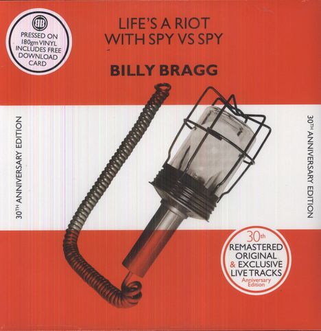 Billy Bragg: Life's A Riot With Spy Vs Spy (30th Anniversary Edition) (remastered) (180g), LP
