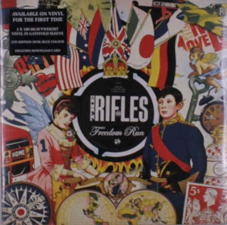 The Rifles: Freedom Run (180g) (Limited Edition) (Dusk Blue Vinyl), 2 LPs