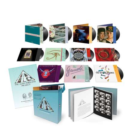 The Alan Parsons Project: The Complete Albums Collection (Half Speed Mastering) (180g) (Limited Super Deluxe Edition) (33 1/3 RPM), 11 LPs