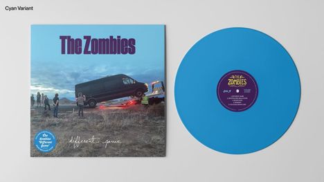 The Zombies: Different Game (Cyan Blue Vinyl), LP