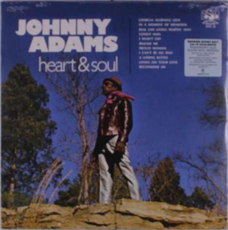 Johnny Adams: Heart &amp; Soul (remastered) (Limited Edition) (Transparent Blue Vinyl), LP