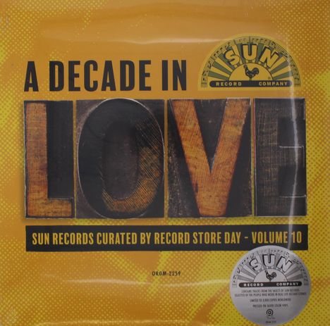 Sun Records Curated By Record Store Day - Volume 10 (Limited Edition) (Silver Vinyl), LP