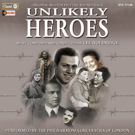 Filmmusik: Unlikely Heroes, CD