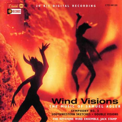 Samuel Adler (geb. 1928): Symphonic Wind Music, CD
