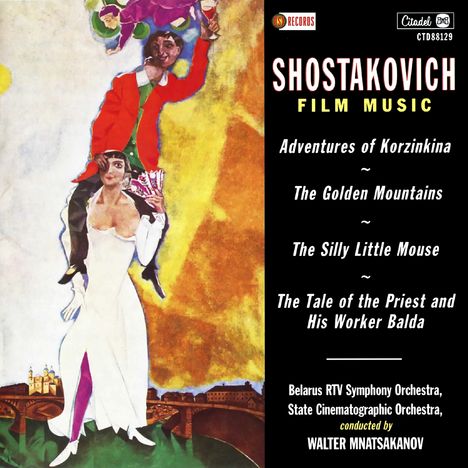 Dmitri Schostakowitsch (1906-1975): Filmmusik, CD