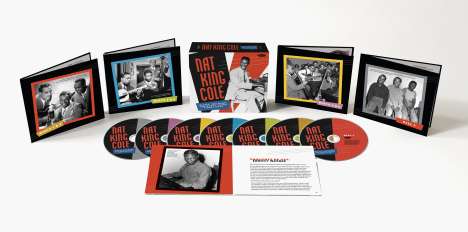 Nat King Cole (1919-1965): Hittin' The Ramp: The Early Years 1936 - 1943, 7 CDs