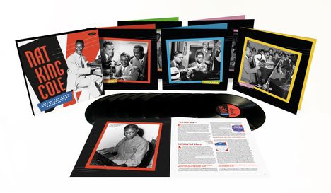 Nat King Cole (1919-1965): Hittin' The Ramp: The Early Years 1936 - 1943 (Box Set) (180g) (Limited Numbered Deluxe Edition), 10 LPs